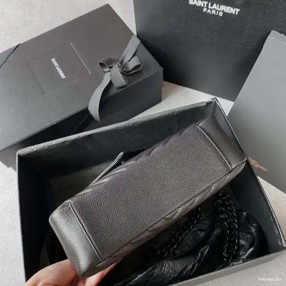 shoulder YSL Medium leather bag-24*17*6.5cm 0518